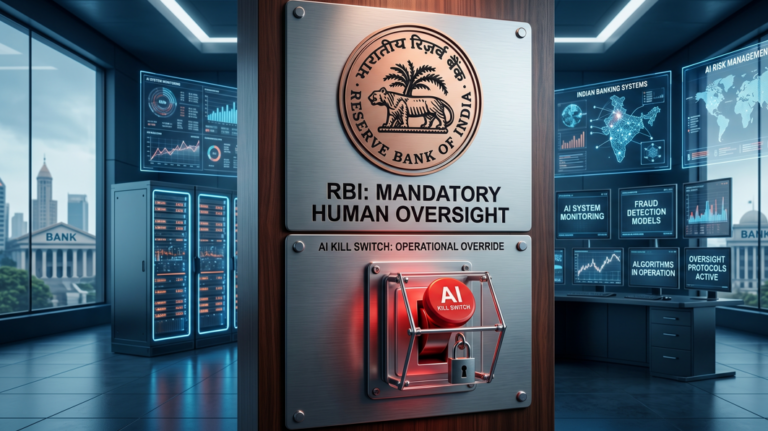 The AI Kill Switch: Why the RBI is Mandating Human Oversight for Indian Banks The AI Kill Switch: Why the RBI is Mandating Human Oversight for Indian Banks
